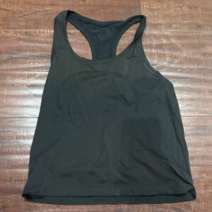 Lululemon Black Racerback Tank Top